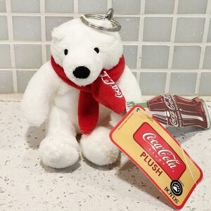 Collectible! Coca Cola Boyd's Polar Bear Key Chain / Bag Charm - New!